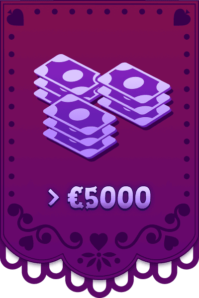 Mache Einzahlungen über 5.000 €